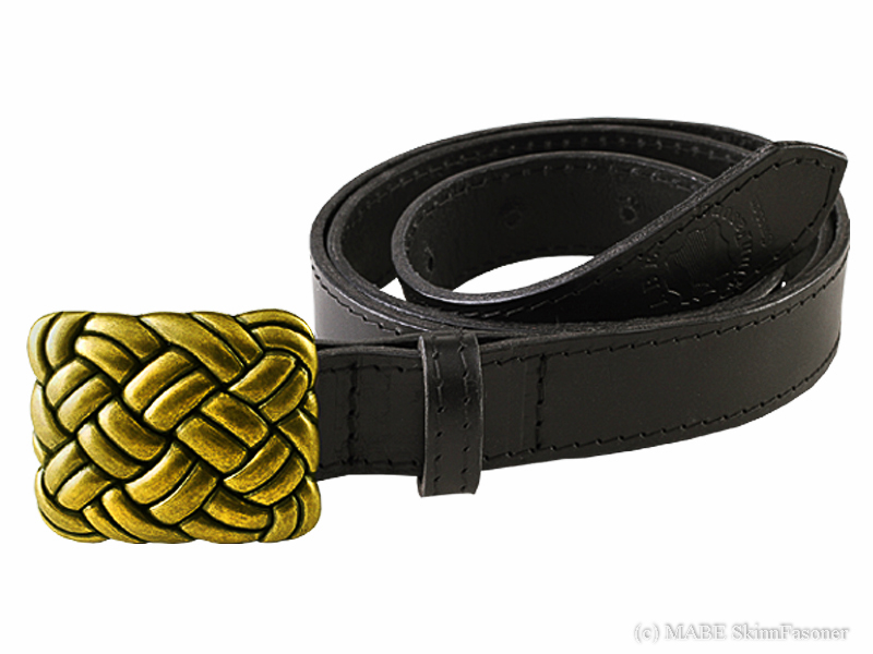 Leather belt E