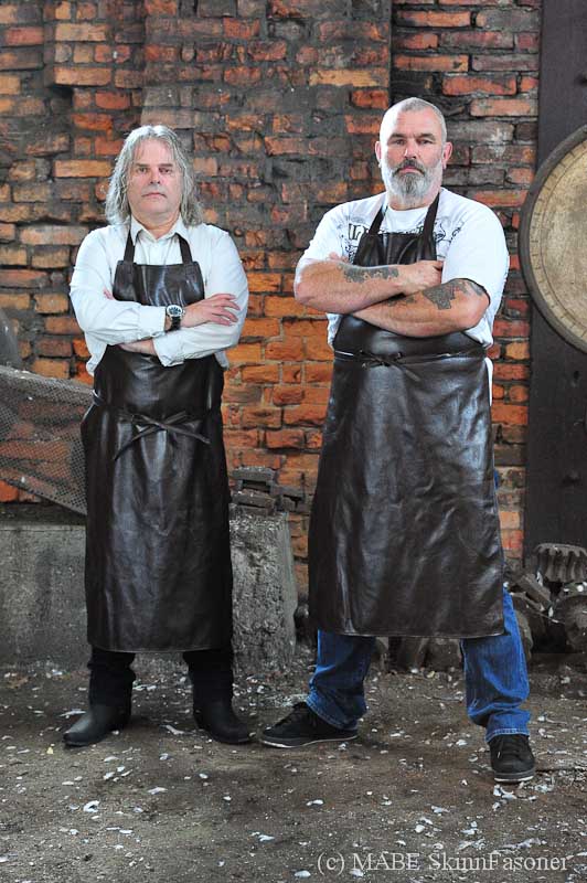 Leather BBQ Aprons & Mitts