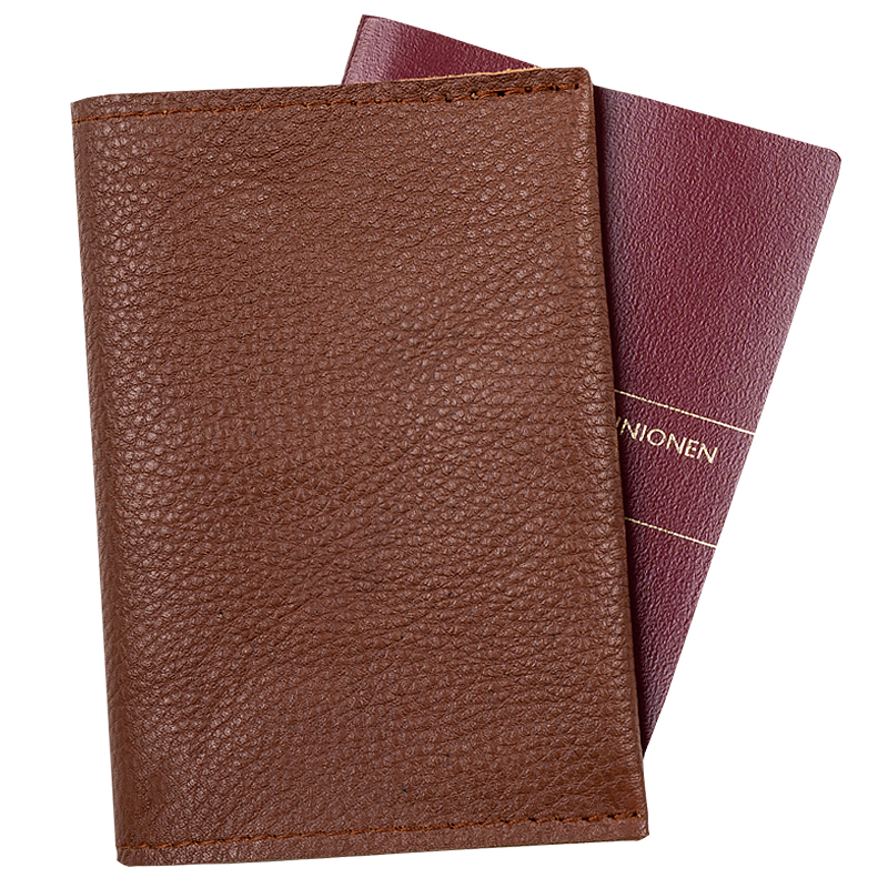 Passport holder Chestnut